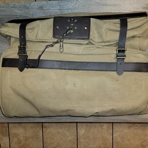 Filson twill garment bag vintage a couple stains talon zippers rare